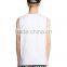New Arrival White Letters Printed Vest for Men