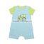 Summer Cool Baby Organic Romper Short Sleeve Kids Knitted Romper