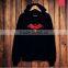 custom 100% polyester printing pullover hoodie with own logo