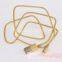 New Gold USB Data Sync charge Cable For iphone 5 5s 5c
