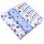 76*76cm 100%cotton 4 flannel receiving blanket for baby