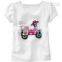 Custom Design Cotton Girls Tshirt