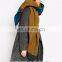 Woven Colour Block Oversized Woman Fashion Scarf 2017