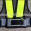 Reflective Safety Vest for Running Jogging Black Mesh