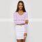 China wholesale clothing women sweater in Purple