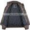 2015 lastest fashion mens hot selling garment dye leather jacket