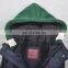 2015 lastest design mens faux fur lining hooded embroidery fur vest