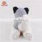 OEM Custom Lovely Big Eyes Lifelike Plush Stuffed Animal Huskie Dog