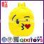 Hot sell plush emoji backpack popular design backpack 2017 interesting plush emoji backpack for kids
