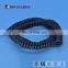 Elastomeric power cables cnc spiral cable spring wire coiled cable