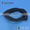 Elastomeric power cables cnc spiral cable spring wire coiled cable