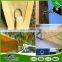 HDPE fabric 5*5*5 triangle sun shade sail for sale