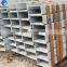 Fence post used astm a53 galvanized 40x40 steel square pipe