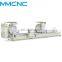 double head cutting saw for aluminum and upvc profile/window machine
