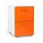 Under desk mobile pedestal cabinet steel storage filing cabinet