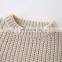 Loosing unisex pullover knit cotton handmade sweaters for babies