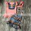 2018 wholesale clothes children girls clothing set