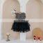 ins Korean children's clothing  small and medium-sized children's girls' skirts, Nepalese plaid vest skirt, small fragrant lace