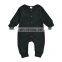 Infant Baby Girl Boy Romper Newborn Long Sleeve O-neck Solid Color Knitted Romper Jumpsuit Overall Outfits Autumn 2020 New Sale