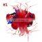 Girl Headband Hair Clips Independence Day Baby Hair Accessories With Fur 4Colors