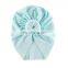 Original Donut baby turban headwrap 0-3Years 20 colours newborns cotton turban hats 100% Cotton Stretchy Beanie Hat Headwear