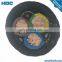TRAILING CABLE 1AWG 3/C TYPE G-CC PORTABLE POWER CABLE 90C WET OR DRY 2000V-OIL AND SUN RESISTANCE 35MM SQUARED X 3 CORE
