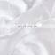 2020 Hot Sell Hotel Bed Linen Wholesale 400TC White Color Satin Jacquard Luxury Bed Sheet Pillow Case Duvet Cover Bedding Set