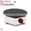 LPG gas crepe maker automatic crepe machine for restaurant pancakes