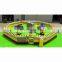 Outdoor Popular inflatable game inflatable wipe out game inflatable meltdown sale  for 8 people with controller