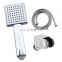 Thermostatic oem large square high pressure balance top shower head spray