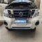 China supplier auto front bumper guard with led light for Nissan PATROL bumper protector