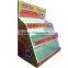 Stackable PDQ Sided Cardboard Floor Display Stand on table