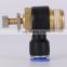 Air Cylinder Thread Small Pneumatic Quick Connect Hose Fittings Speed Control Brass Throttle Check Valve