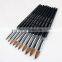 Professional Custom Logo Nail Art Tools Wooden Handle Acrylic Nail Brush Kolinsky Hair Acrylic Nail Art Brush