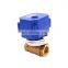 CR01 CR02 2wire 3wire  dn15 cwx-15 mini brass SS304 motorized ball valve