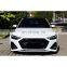 Заводские цены на автомобильные запчасти для Audi A6 2019, 2020 годов, которые можно модернизировать до стиля Rs6. Смена переднего бампера и кромки на стиль Rs6