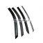 Black Acrylic Car Door Sun Vent Visor Car Deflector Injection Window Visor For NISSAN SENTRA SEDAN 2013-2017