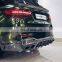 Материал из углеродного волокна Runde для тюнинг - комплекта кузова в стиле TOPCAR для Mercedes - Benz GLC63 SUV: передний бампер, задний бампер, выхлопная система, ветровой нож