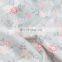 2.35m wide width pure cotton fabric wholesale garden floral printed cotton bedding twill fabric