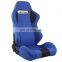 JBR 1044 Series Adjustable Universal Lie Down Cloth Fabric Car Racing Seat