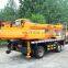 Telescopic boom 7 sections 30 meter length pickup truck crane with cable winch