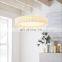 Simple New Design Ceiling Hanging Lighting Modern Creative Round Pendant Light For Indoor Home Living Room LED Chandelier