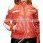 New Style Fashion Women soft lamb leather Jacket themed Custom Design Fashion leather Jacket