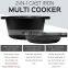 Seasoned Cast Iron Skillet Double Dutch Oven Set
