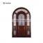Chinese Supplier Customized Antique Solid Round Wooden Arch Doors Designs