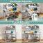304 Stainless Steel Large Dish Drainer for Kitchen, Height Adjustable Above Sink Shelf, Counter Storage Organizer