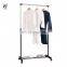 Standard Sizes Hanging Clothes Storage Racks On Wheels Rail