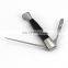 3 in 1custom tobacco smoking pipe tool with wooden handle pipe tool