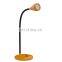 Nice style three levels dimmable eye care e-reading plastic led desk reading lamp home