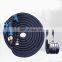 Lightweight Luxury Home Supplies Latex Wall Mount 100 Ft Green Black Expandable Garden Hose